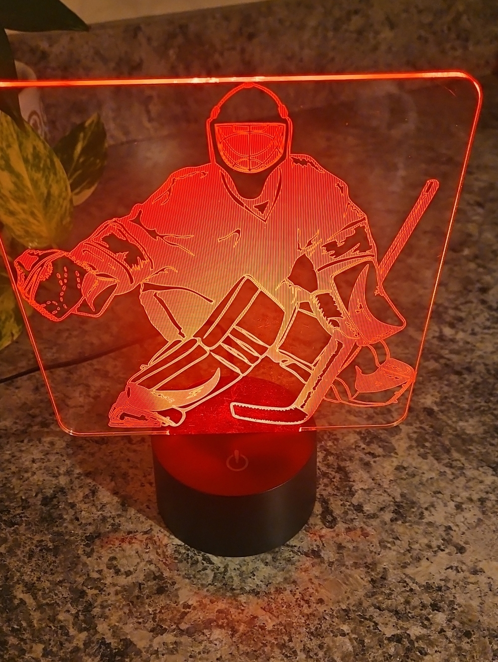 Hockey Goalie LED Night Light